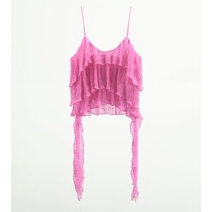 Large Ruffled Zara Tank Top